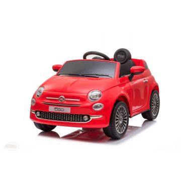 Detské Elektrické Autíčko Fiat 500 Červená 6V