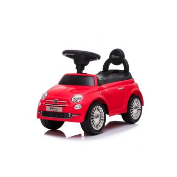 Fiat 500 Dětské Odrážedlo Červená